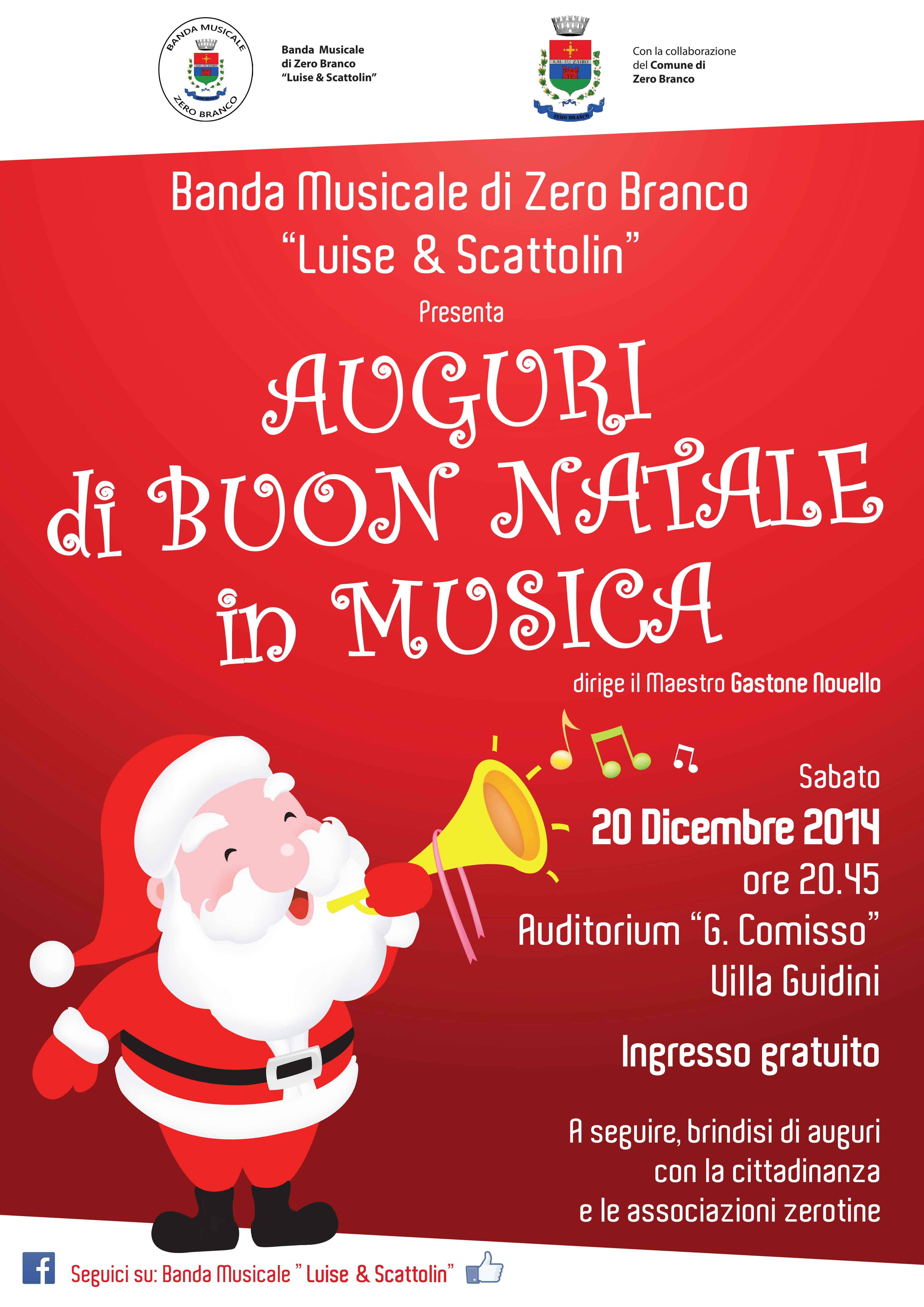 Musica Buon Natale.Auguri Di Buon Natale In Musica Lista Civica Feston